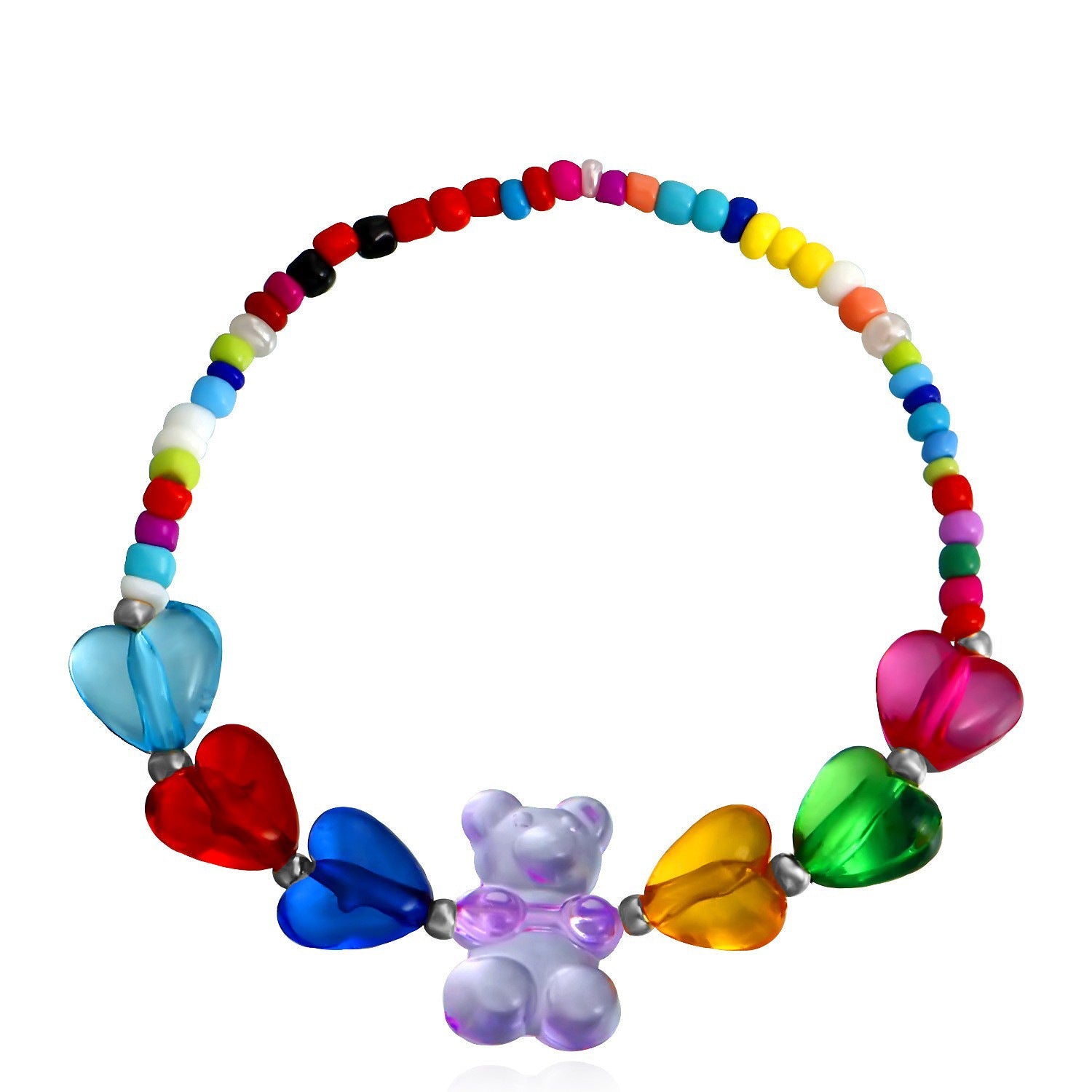 Vintage Colored Bohemian Pearl Bear Necklace What Else You Got?