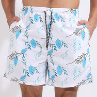 Men's Waterproof Sports Beach Shorts - 30 Trendy Prints, Quick-Dry & Loose Fit for Workouts & Beach Days