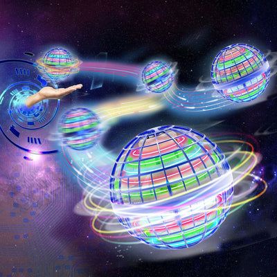 Levitating LED Magic Flying Ball – USB Rechargeable Hover Toy for Kids & Adults