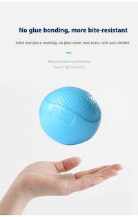 Glow-in-the-Dark Puppy Chew Ball – Durable Light-Up Rubber Toy for Playtime