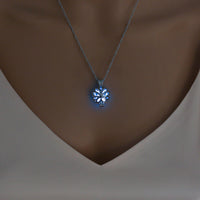 Glow-in-the-Dark Lotus DIY Necklace - Spiritual Light & Creative Faith Jewelry