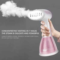 Portable Garment Steamer 1500W – Handheld Wrinkle Remover for Travel & Home
