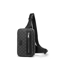 Vintage Christian Letter Print Men's Crossbody Bag - Shoulder Messenger Bag