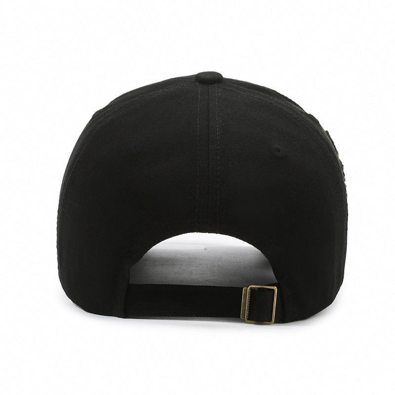 Vintage Washed Cotton Baseball Cap – Men’s Distressed Cowboy‑Style Adjustable Dome Hat What Else You Got?