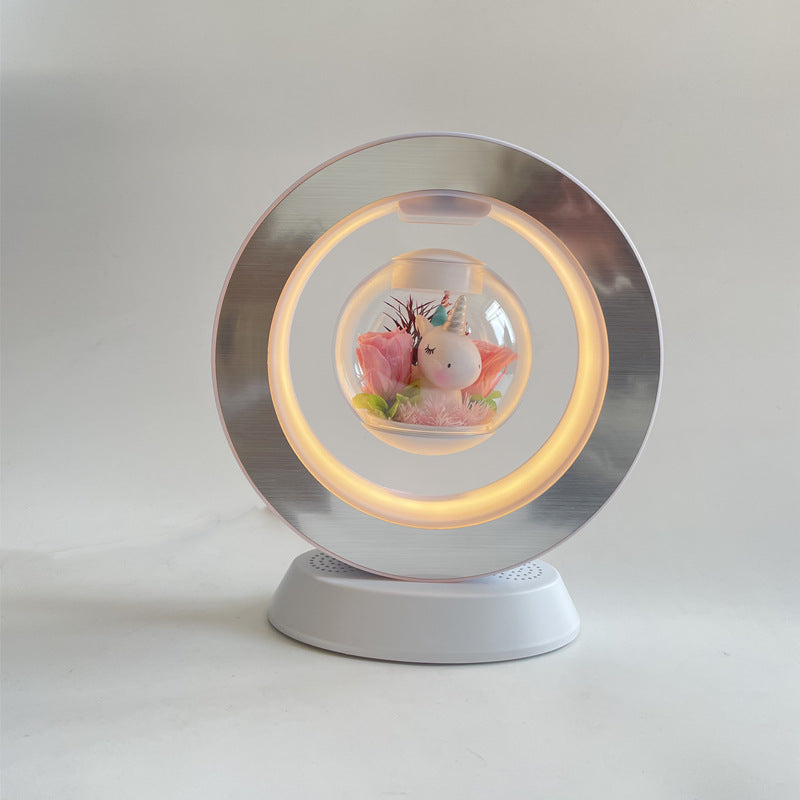 Valentines Day Gift Heart Floating Table LED Night Light Magnetic Levitation Creatives Lamp Desk Lamp Home Decor What Else You Got?