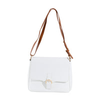 Minimalist White Crossbody Bag – Lightweight Everyday Shoulder Purse