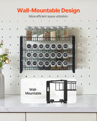 Blessed Order: 3-Tier Spice Rack Organizer - Kitchen Storage & Organization (18x11in)