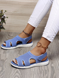 Women's Rhinestone Flat Sandals – Breathable Beach Shoes
