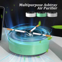 Portable Smokeless Ashtray & USB Air Purifier – Odor Eliminator for Car & Home