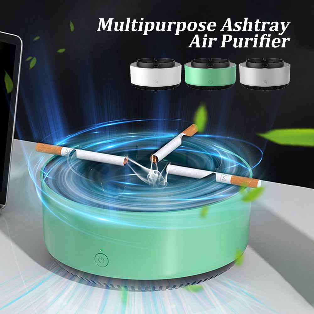 “Portable Smokeless Ashtray & Anion Air Purifier — USB / Battery Car & Home Air Cleaner” What Else You Got?