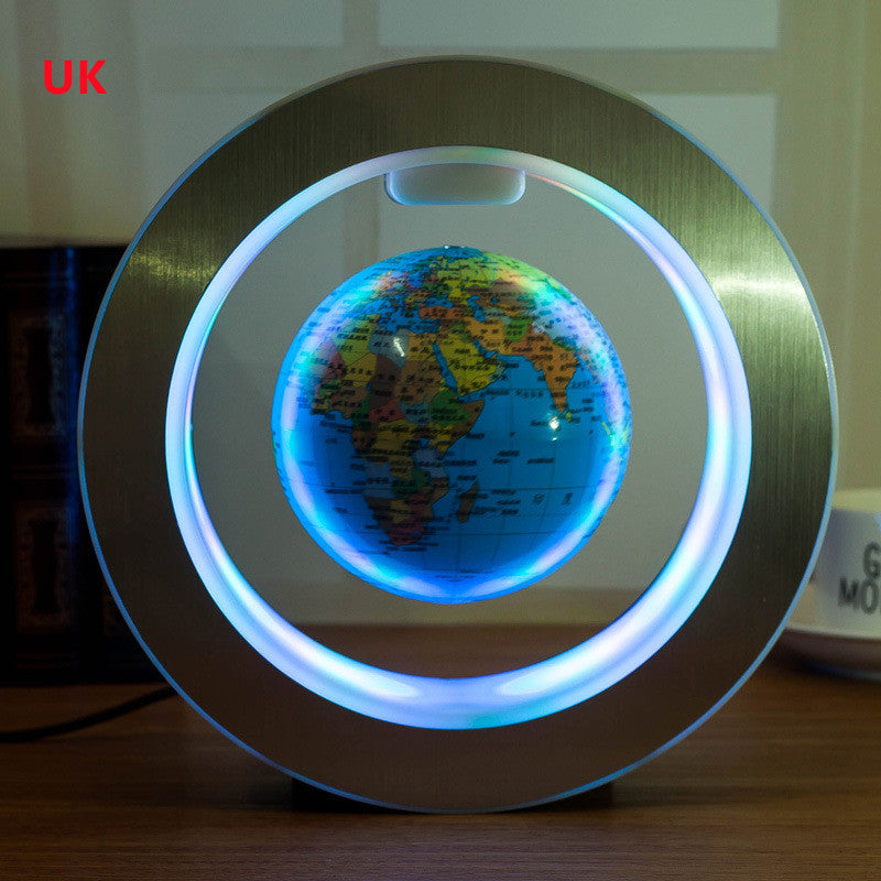 Round LED World Map Floating Globe Magnetic Levitation Light Anti Gravity Magic What Else You Got?