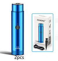 Travel-Friendly Mini Rotary Shaver – USB Rechargeable Cordless for Smooth Cuts Anywhere