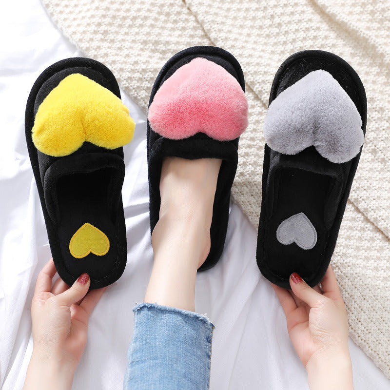 Cute Love Slipper Winter Warm Fluffy Shoes Home Slippers For Valentine's Day What Else You Got?