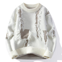 Cozy Men's Plus Size Casual Sweater - Perfect for Autumn & Winter | Soft Cotton Blend Pullover