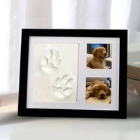 Paw Print Memories: Commemorative Pet Photo Frame Set
