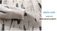 Cozy Winter Shield: Men’s Thick Fleece-Lined Sweater for Ultimate Warmth & Style