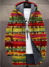 Cozy Winter Windproof Jacket with Plush Lining - Stylish & Warm