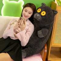 Adorable Kitty Doll Interpupil Cat Plush Throw Pillow - Soft & Cuddly Decor for Home & Gift
