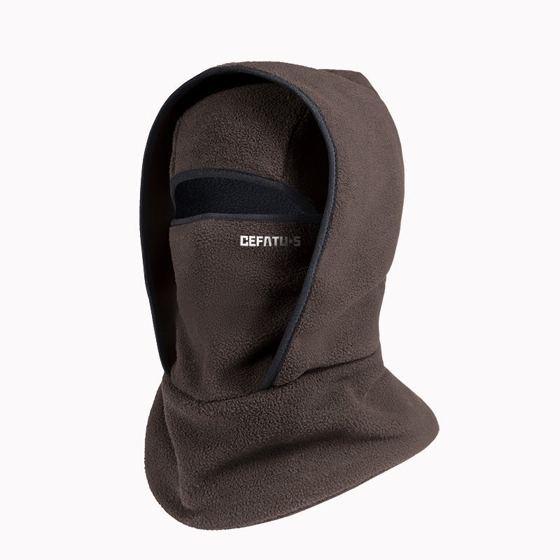 Outdoor Winter Fleece Hat & Scarf Set – Integrated Thermal Headgear (Unisex, One‑Size) What Else You Got?