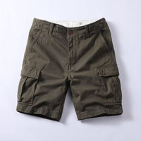 Men's Comfortable Cargo Shorts — Multiple Pockets, Relaxed Fit (S-4XL)