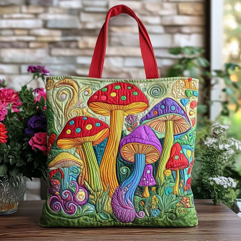 New Digital-print Tote Bag With A Personalized Floral Design In Canvas What Else You Got?