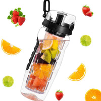 32oz Tritan Fruit Infuser Water Bottle – Leakproof, BPA-Free Hydration Bottle with Natural Fruit Flavor