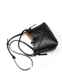 Retro Oval Crossbody Bag – Minimalist PU Shoulder Purse for Everyday Wear