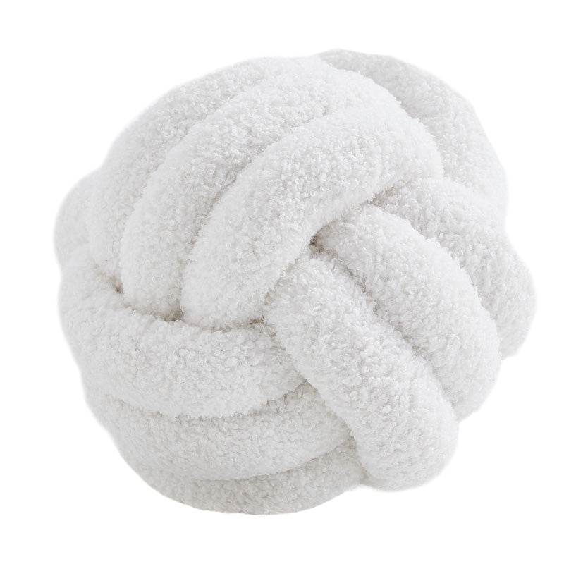 Simple Bedroom Sofa Knotted Ball Pillow What Else You Got?