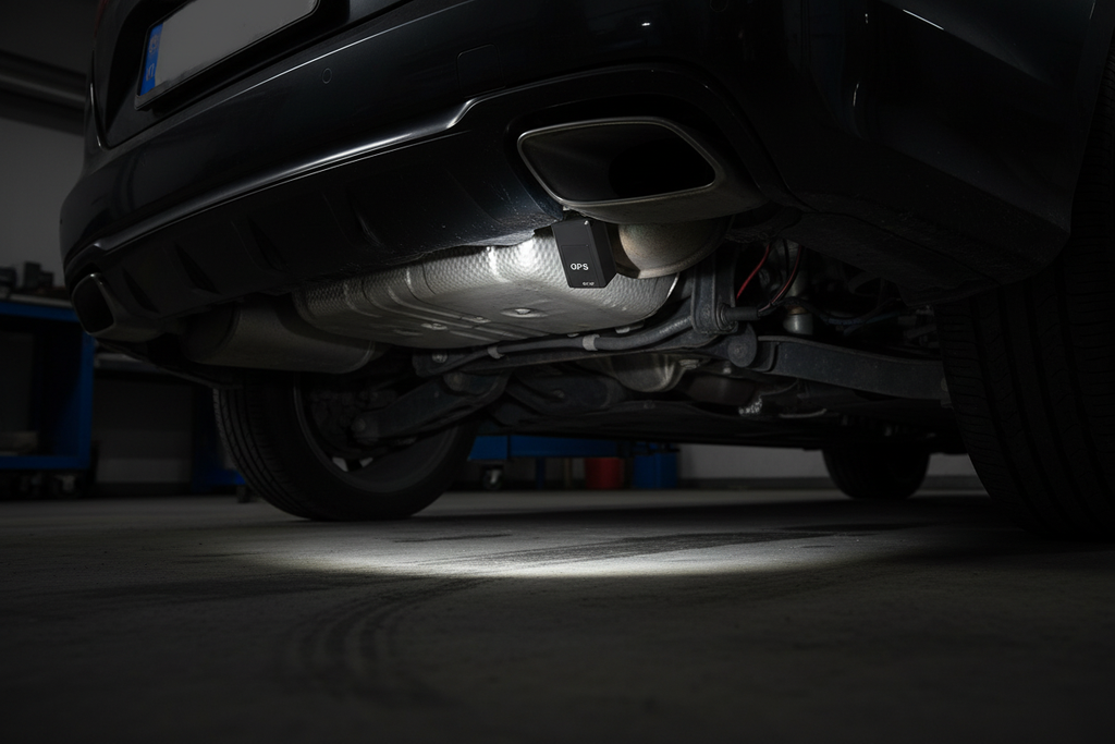 GPS Tracker under car