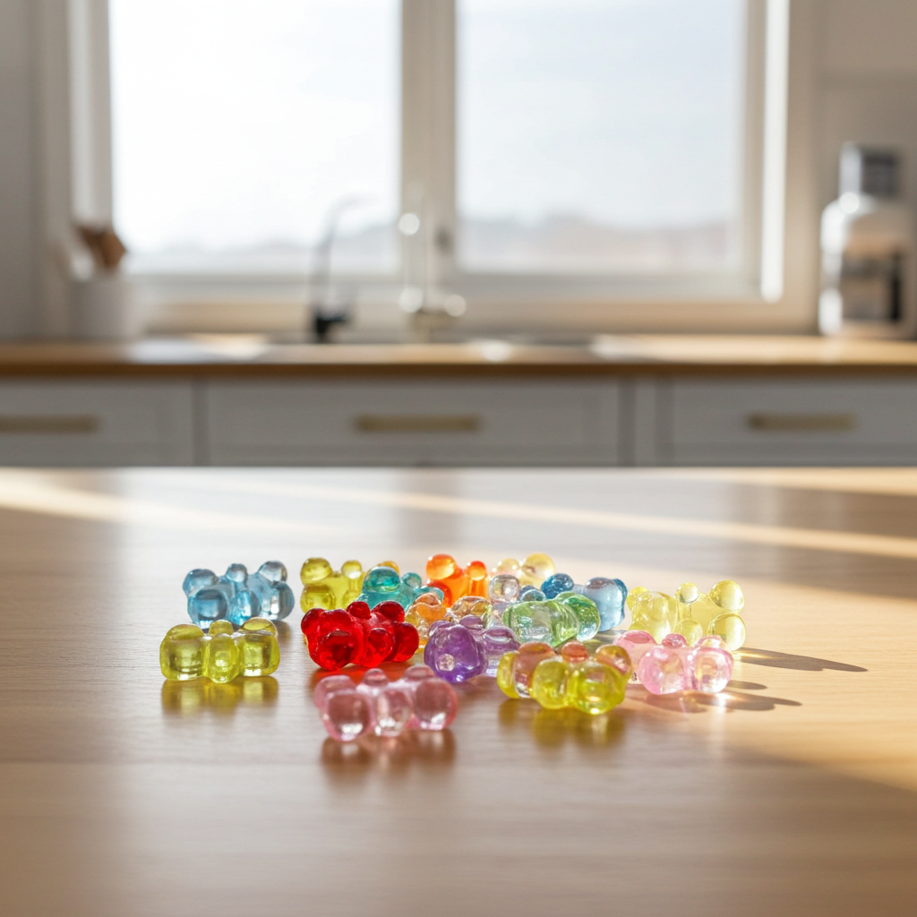 Acrylic Transparent Color Bear Beads What Else You Got?