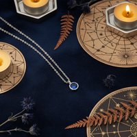 Celestial Faith Sterling Silver Zodiac Necklace – All 12 Signs | Christian Jewelry