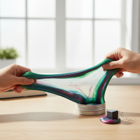 Magnetic Putty Stress Relief Toy – Alive-Like Magnetic Clay with Ultra-Soft Texture & 6 Vibrant Colors