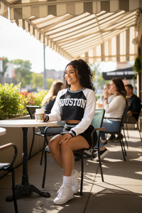 Women's Baseball Sweater & Skirt Set – Casual Street Style 2-Piece Outfit