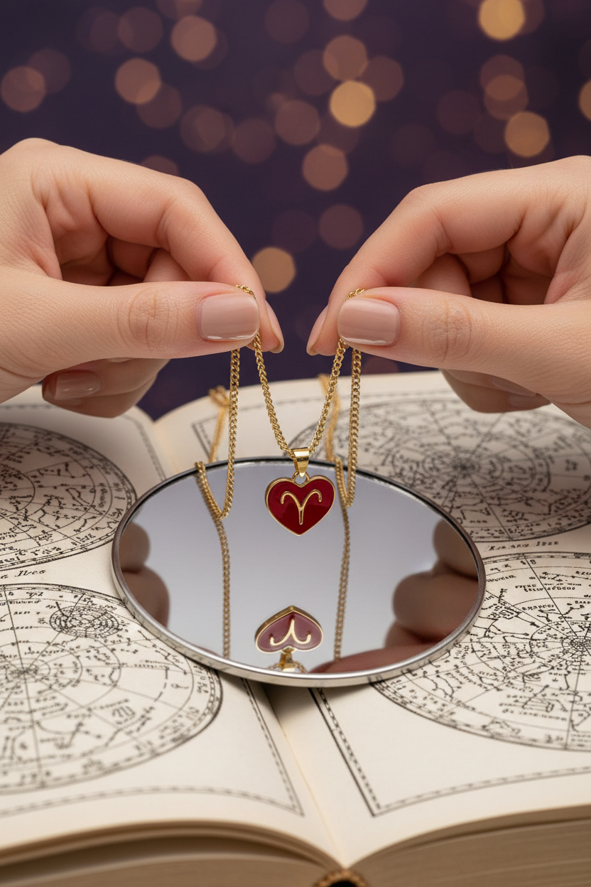 Gemini Zodiac Constellation Necklace – Two souls, one heart. Wear the sign of Castor and Pollux — the twins who chose each other across worlds.
