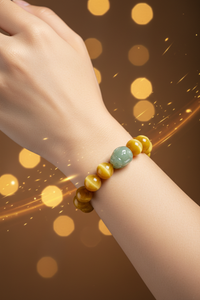 Hetian Jade Pixiu Zodiac Bracelet – Feng Shui Wealth & Protection Charm for All 12 Zodiac Signs