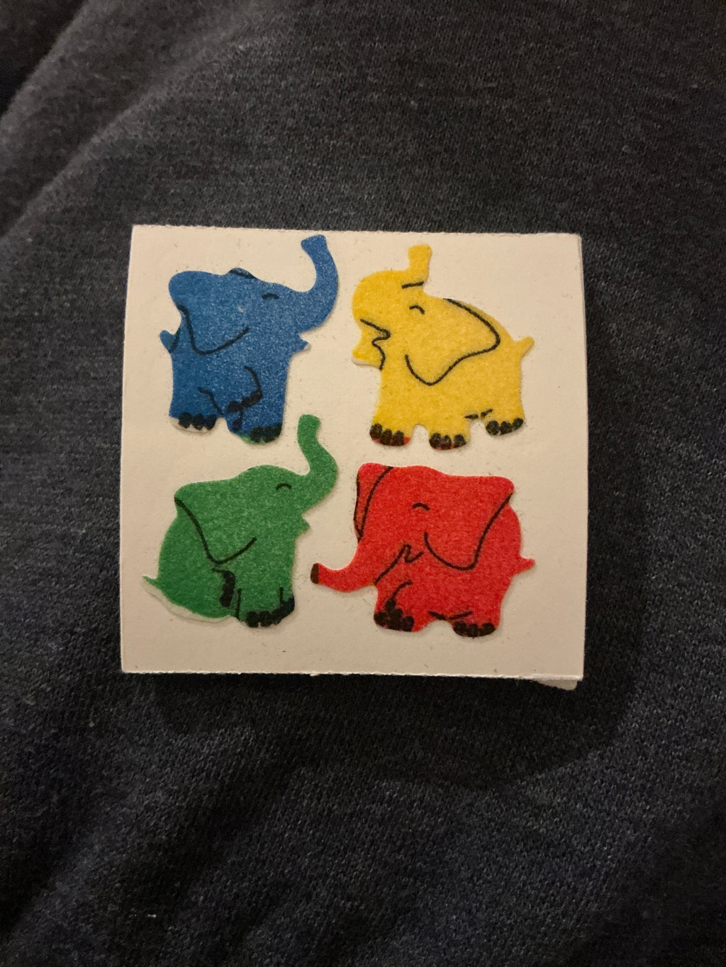 Vintage Flocked Animal Sticker Sheets — Mixed 5-Pack Clayman Great Star Inc.
