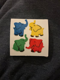 1980s Vintage Flocked Animal Sticker Sheets - 5-Pack (Soft, Fuzzy & Collectible)