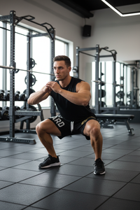 Men's Performance Boxing & Squat Training Shorts – Quick-Dry Gym & Running Gear