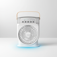 Instant Cooling Mist Fan with 7 Vibrant Lights
