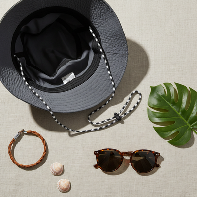 Vintage Bucket Hat for Sun Protection & Style | Unisex Retro Sun Hat - Khaki, Black, Gray & Army Green