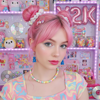 Y2K Candy Bear Earrings – Kawaii Resin Bear Jewelry