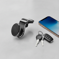 Magnetic Car Phone Holder – 360° Rotating Air Vent Mount for iPhone & Android