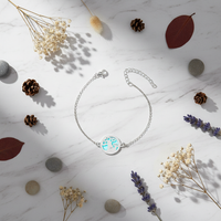 Radiant Mushroom Bracelet – Glow-in-the-Dark Boho Jewelry for Nature Lovers