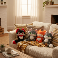 Adorable Wolf Plush Pillow – Cuddly Stuffed Animal & Home Decor Combo