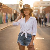 Women's Dome Sun Hat — UPF 50+ UV Protection for Spring & Summer