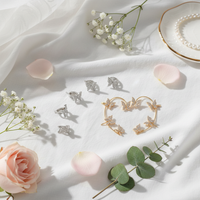 Butterfly Ear Clip & Hook Earrings – Lightweight Statement Jewelry for Pierced & Non-Pierced Ears