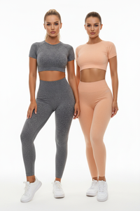DivineFit™ Seamless Yoga Sport Set - Women's Moisture-Wicking Athleisure Set