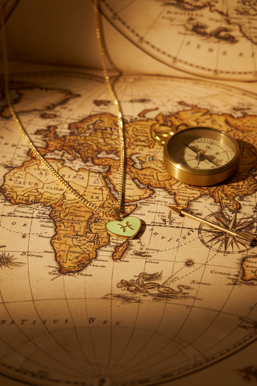 Sagittarius Zodiac Constellation Necklace – The archer never stops chasing the horizon. For the free spirit born to explore, question, and inspire.