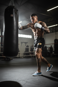 Men's Performance Boxing & Squat Training Shorts – Quick-Dry Gym & Running Gear