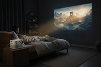Mini Smart Projector 130-Inch HD WiFi Bluetooth – Portable Projector for Home & Travel